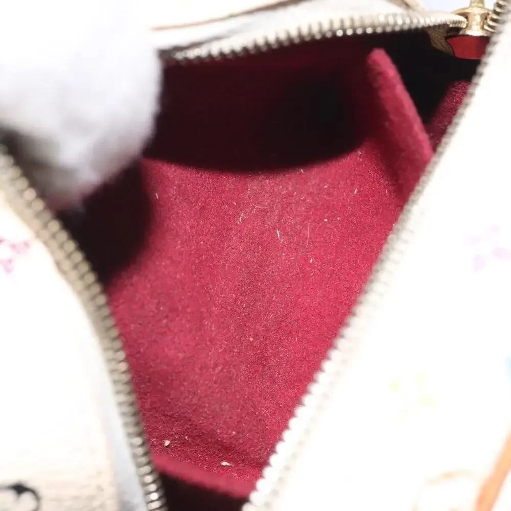 Louis Vuitton Monogram Multicolor Trousse Wapity White Pouch